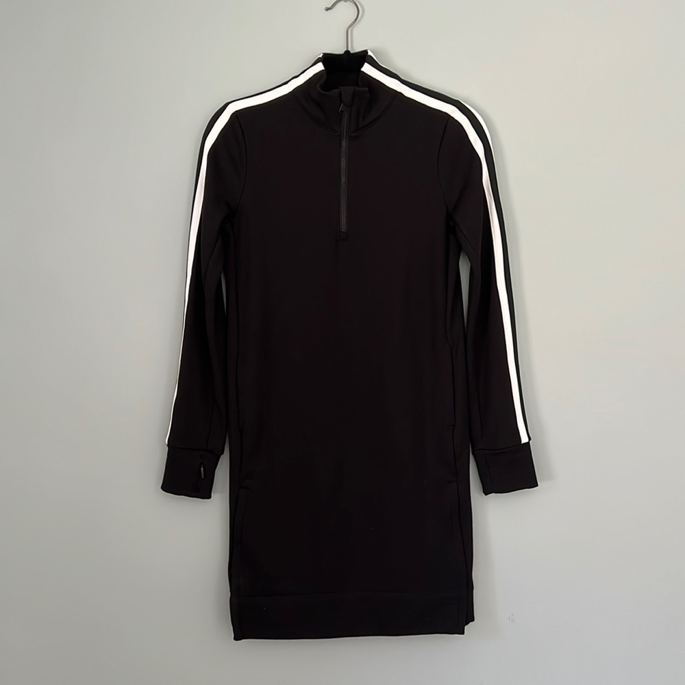 Athleta Sweatshirt Track Dress